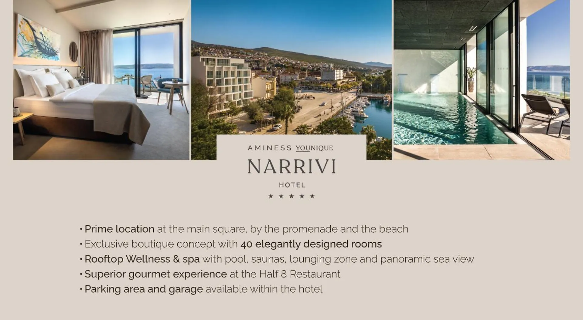 Aminess Younique Narrivi Hotel Crikvenica 5*,